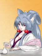 タコ姉様晩酌ごっこ