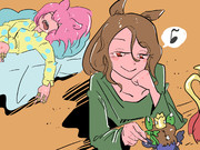 キングヘイローとプレゼント