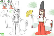 烏帽子 ニコニコ静画 イラスト