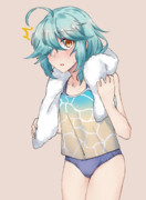 海の画集の浜波ﾁｬﾝ