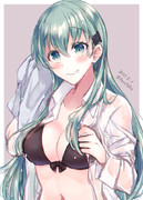 「びしょびしょになっちゃったね…///」