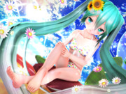 【ちびミクちゃん萌えリンク】なでなでおみあしぃ…♡