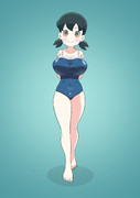 しずかちゃん ニコニコ静画 イラスト