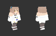 [Minecraft]Cevio AIさとうささらスキン