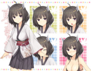 東北きりたん 立ち絵フリー素材