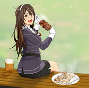 お肉が好きな足柄さん