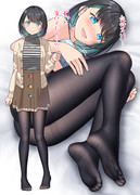 清楚でモテモテだが、実はタイツが好き過ぎる女の子 ユイちゃん