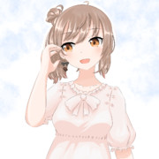 チョコレートのイヤリングとささらちゃん