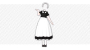 メイドさん風衣装。