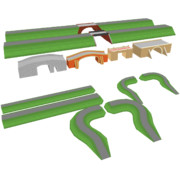 きかんしゃトーマス用 道路橋・土手アクセサリー Ver.2