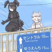 ハシブトガラス けものフレンズ ニコニコ静画 イラスト