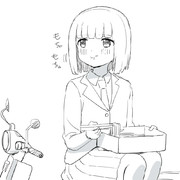 小熊 スーパーカブ ニコニコ静画 イラスト