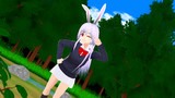 うどんちゃん風キャラにポーズ取ってもらった！
