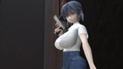 【MMDセクシー静画祭2021】地味なおばさんでも、武器を持てばセクシーに見えるかしら？