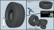 【MMDモデル配布】巨大タイヤ_v1.0