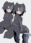 ハシブトガラス けものフレンズ ニコニコ静画 イラスト