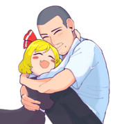 便乗兄妹 ニコニコ静画 イラスト