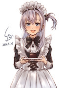 艦これ版深夜の真剣お絵描き60分一本勝負