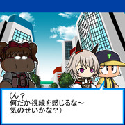 カレンチャンと街でお出かけ