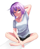 紫髪のオリキャラ