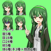 芸術の階指定司書衣装ずん子　立ち絵素材