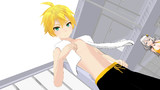 水着の鏡音レン【MMDセクシー静画祭2021】