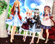 【今日のレア様】レア様達の おみあしぃ…♡