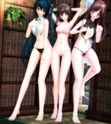 【今日のミクお姉さん】お姉さん達の 腰とおみあし…♡