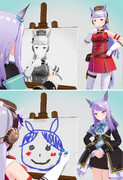 【MMD】ゴルマク お絵描き勝負