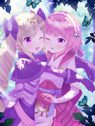 【Skeb】サクラ&エリーゼ。