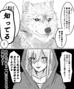 狼 ニコニコ静画 イラスト