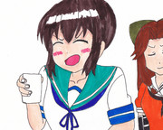 勝手に飲酒する吹雪ちゃん