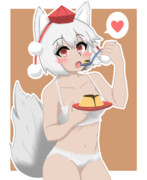 褐色もみじのスイーツタイム（自宅バージョン）