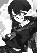 横ピース ニコニコ静画 イラスト