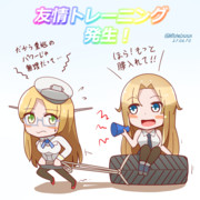 筋トレするノーザンプトンとホーネット