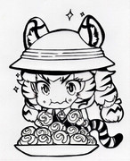 【切り絵】アムールトラ【漫画版けものフレンズ２】