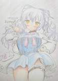 花騎士かわいいおえかき001：ネコヤナギ