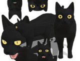 【MMD】黒猫