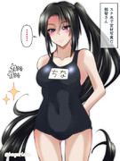 スク水で宣材写真だ那智さん