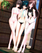 【今日のミクお姉さん】お姉さん達の 足指合わせ…♡