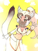 インドオオカミ けものフレンズ ニコニコ静画 イラスト