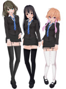 ギザ歯なカッコイイアイドル三人組