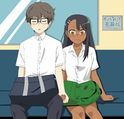 帰り電車で寝てしまい手をつないでたことに気づき照れる長瀞さん