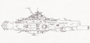 宇宙巡洋艦アドミラル・ヒッパー「自作艦」