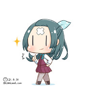 涼波　艦これワンドロ　210621