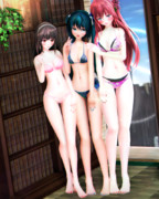 【今日のミクお姉さん】今日は ルカお姉さんも一緒…♡