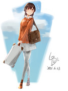 艦これ版深夜の真剣お絵描き60分一本勝負