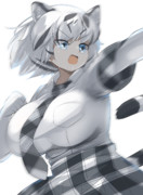 ホワイトタイガーちゃんの特訓