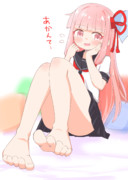 照れる茜ちゃん