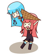 ﾁｮｺﾐﾝﾄｱｵｲｴｲﾔｯ!